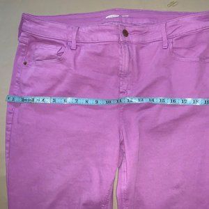 Old Navy skinny Jeans Berry pretty color